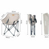 Стул NATUREHIKE NH20JJ022 6927595766392 складной черный